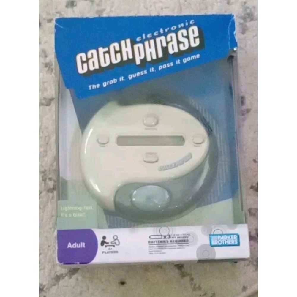Hasbro ELECTRONIC CATCH PRASE 2009 Edition Parker Brothers NEW SEALED